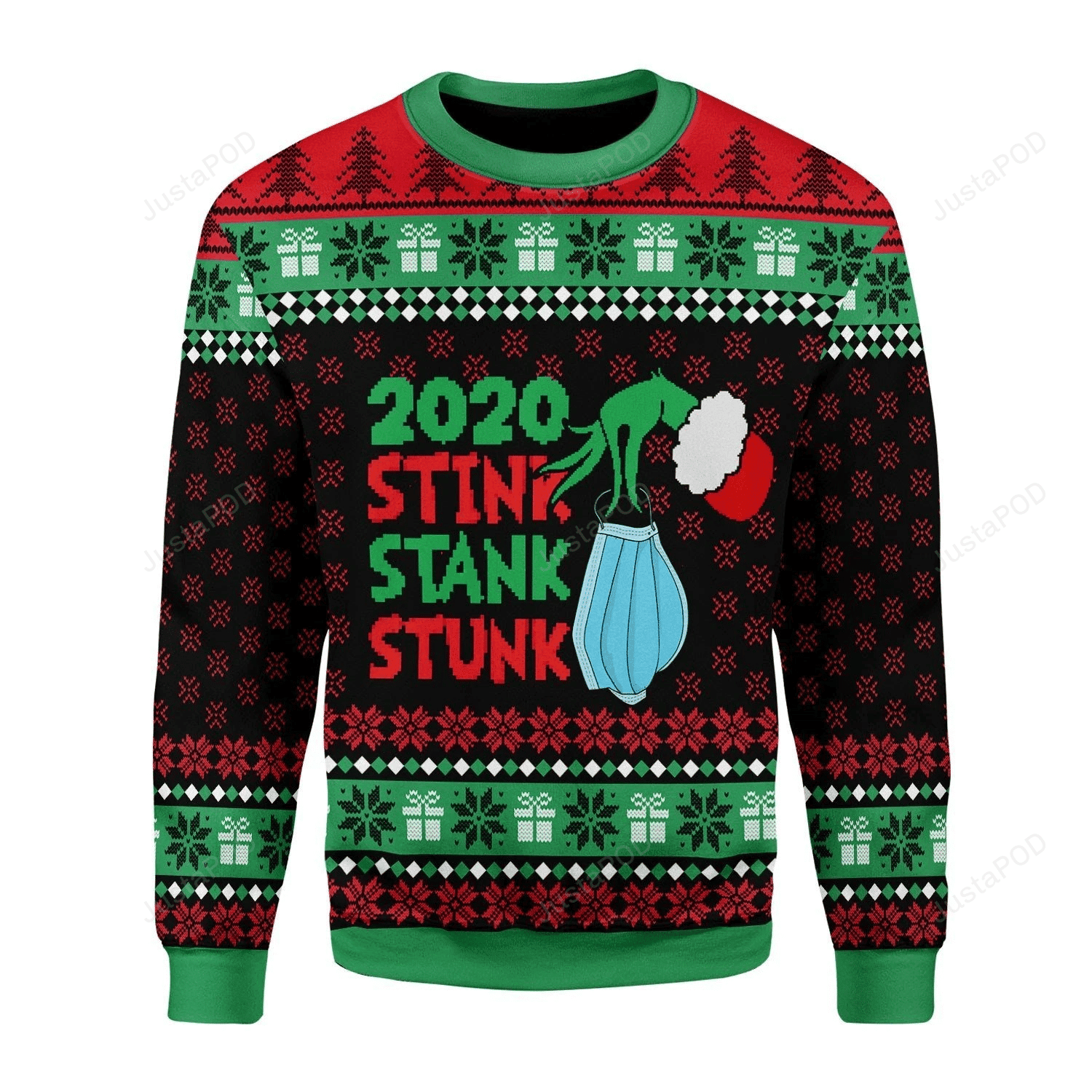 Merry Christmas Unisex Ugly Christmas Sweater, Perfect Holiday Gift
