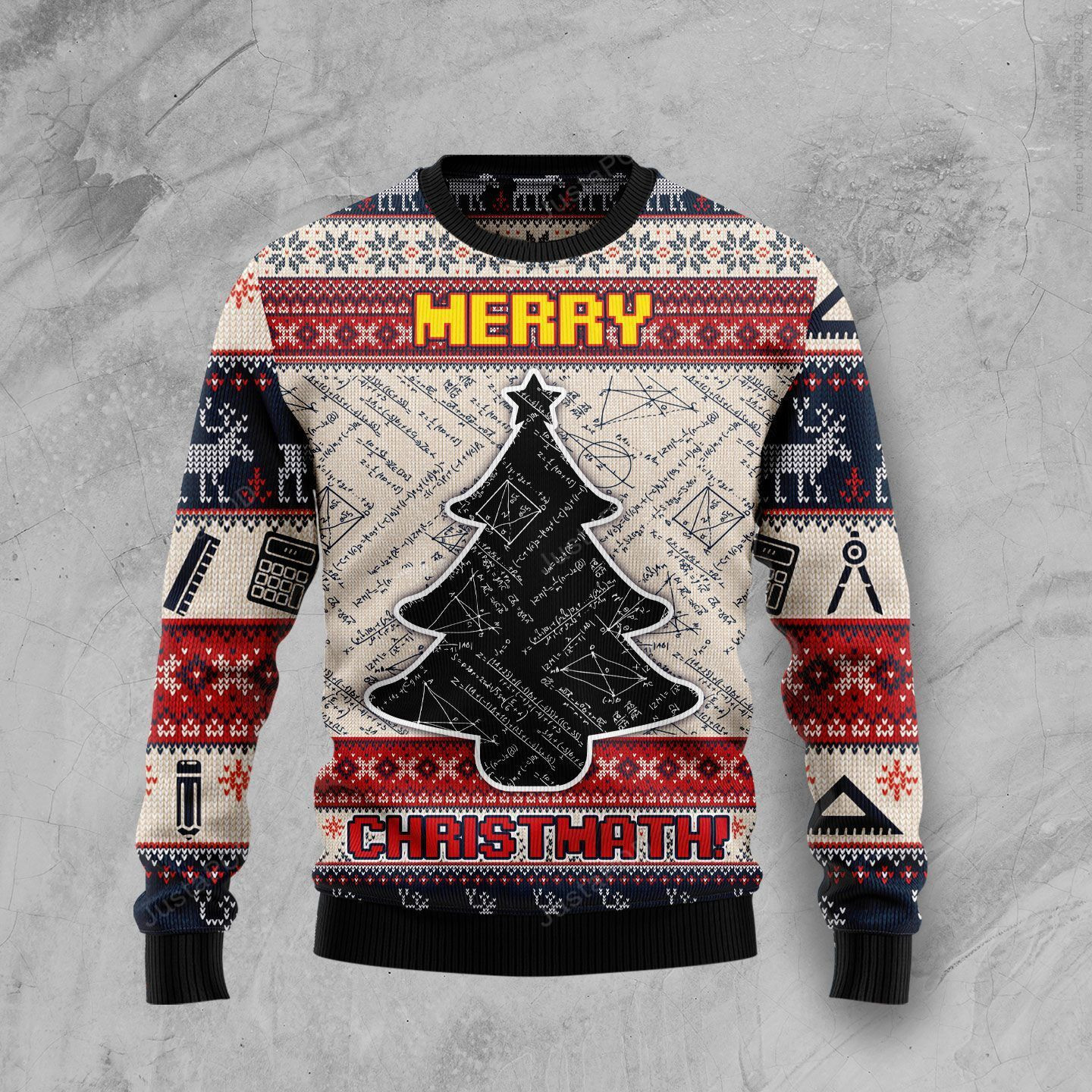 Merry Christmath Christmas Ugly Christmas Sweater, Perfect Holiday Gift