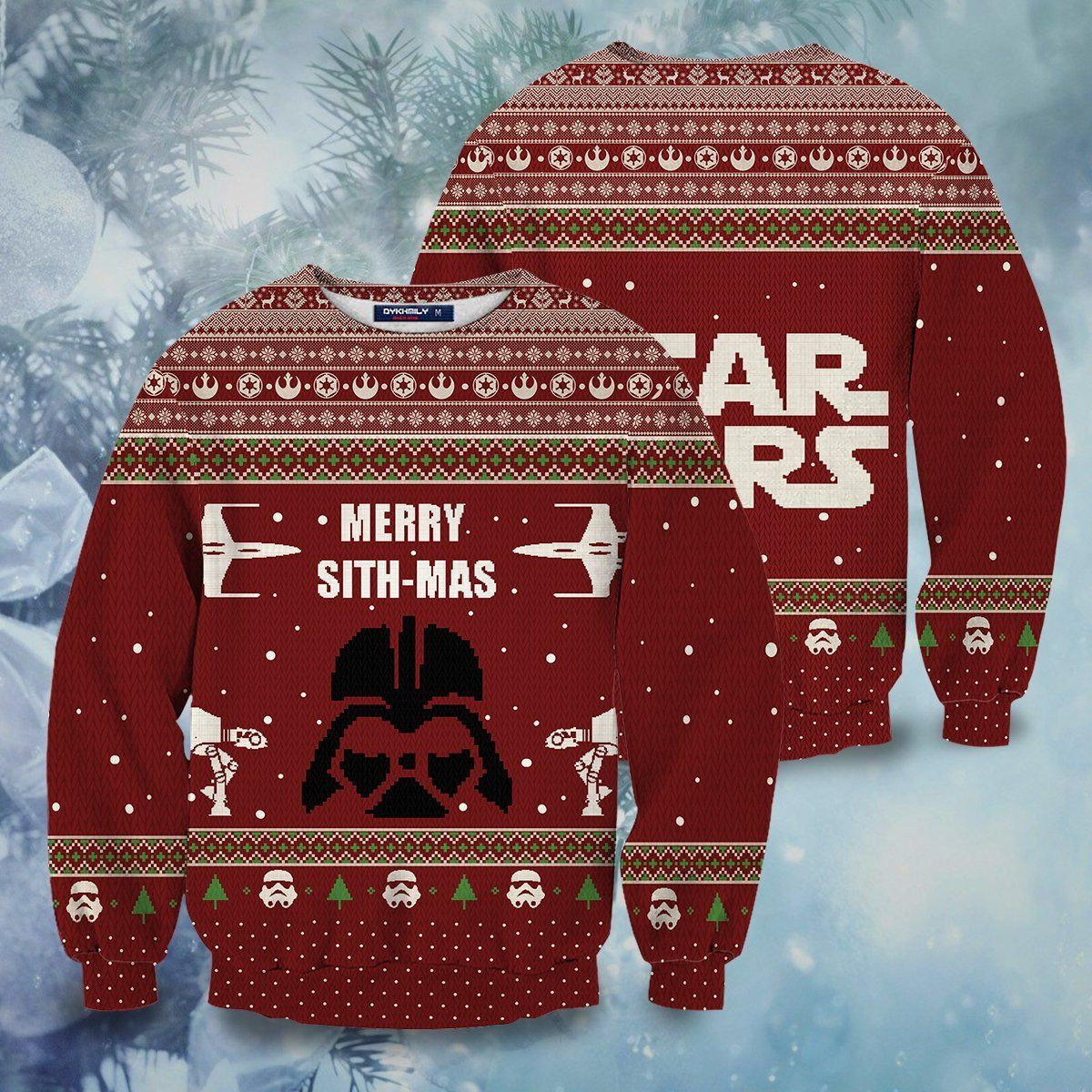 Merry Sith-Mas Ugly Christmas Sweater