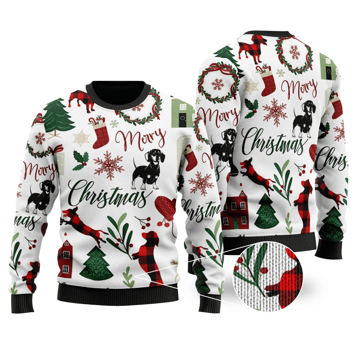 Merry Ugly Christmas Sweater, Perfect Holiday Gift