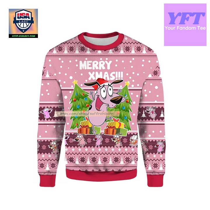 Merry Xmas Merry Xmas Dog Dog Funny All Over Print 3d Ugly Christmas Sweater