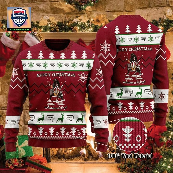 Merry Xmas Welcome To The Jingle Ugly Christmas Sweater
