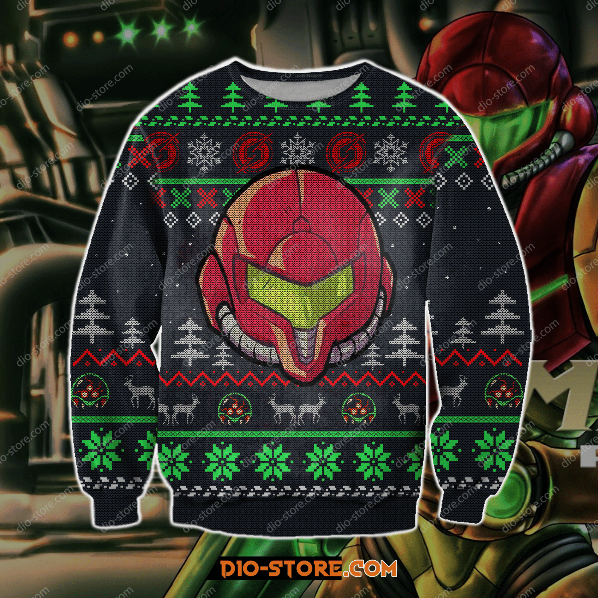Metroid Dread Game For Unisex Ugly Christmas Sweater,