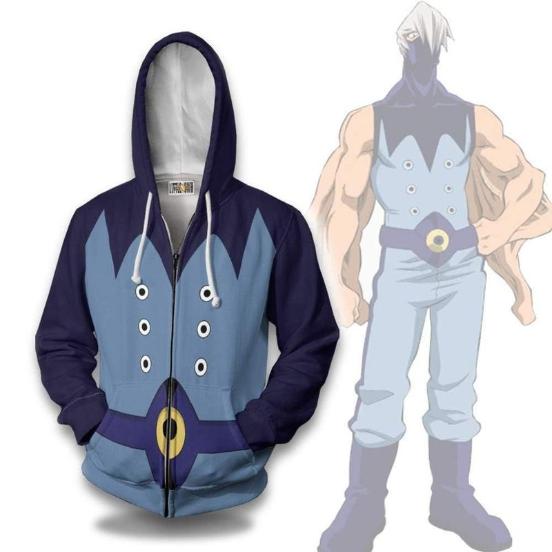 Mezo Shoji Cosplay Costume My Hero Academia 3D All Over Print Hoodie & Zip Hoodie