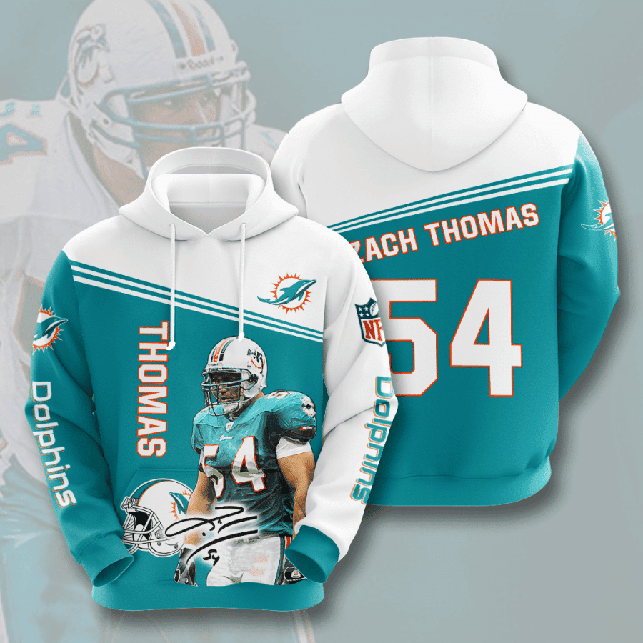 Miami Dolphins 3D All Over Print Hoodie & Zip Hoodie