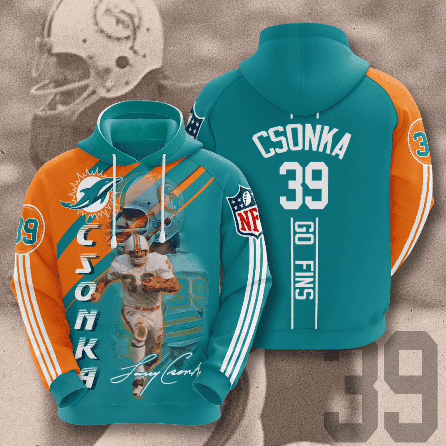 Miami Dolphins 3D All Over Print Hoodie & Zip Hoodie