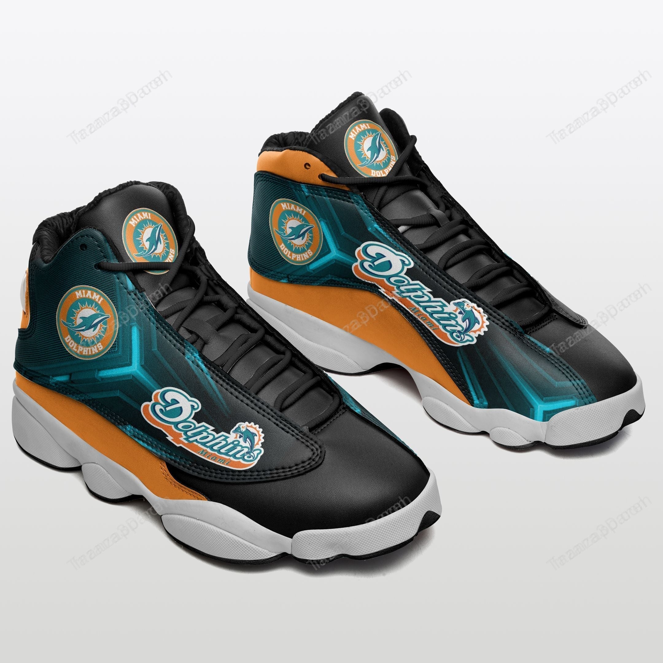 Miami Dolphins JD13 Sneakers Shoes for Men & Women | Custom Fan Gift