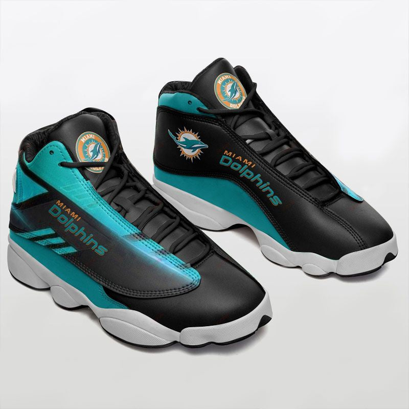 Miami Dolphins JD13 Sneakers Shoes for Men & Women | Custom Fan Gift