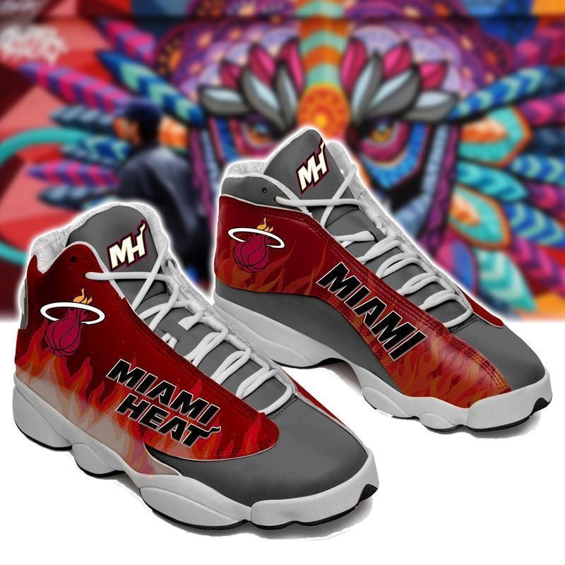 Miami Heat Basketball Nba Football Teams Jd13 Sneaker Shoes