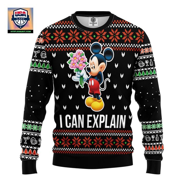 Mice Explain Ugly Christmas Sweater Amazing Gift Idea Thanksgiving Gift