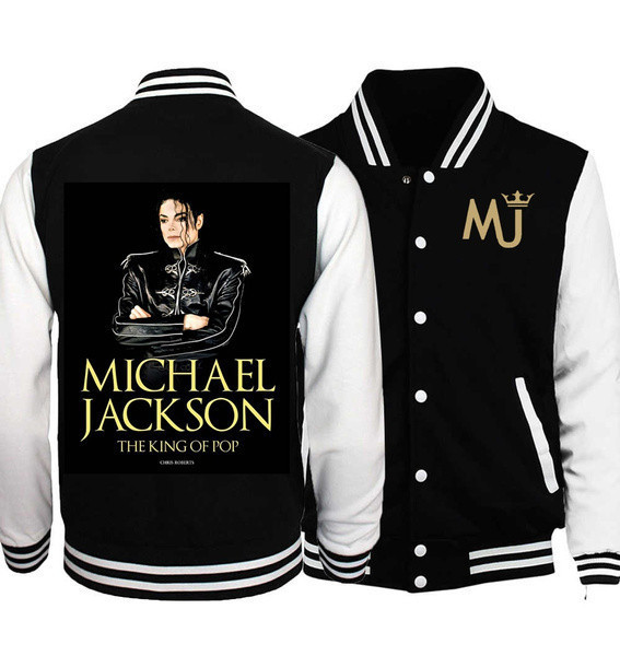 Michael Jackson Fashion Baseball Jacket for Men & Women | Music Icon Fan Gift
