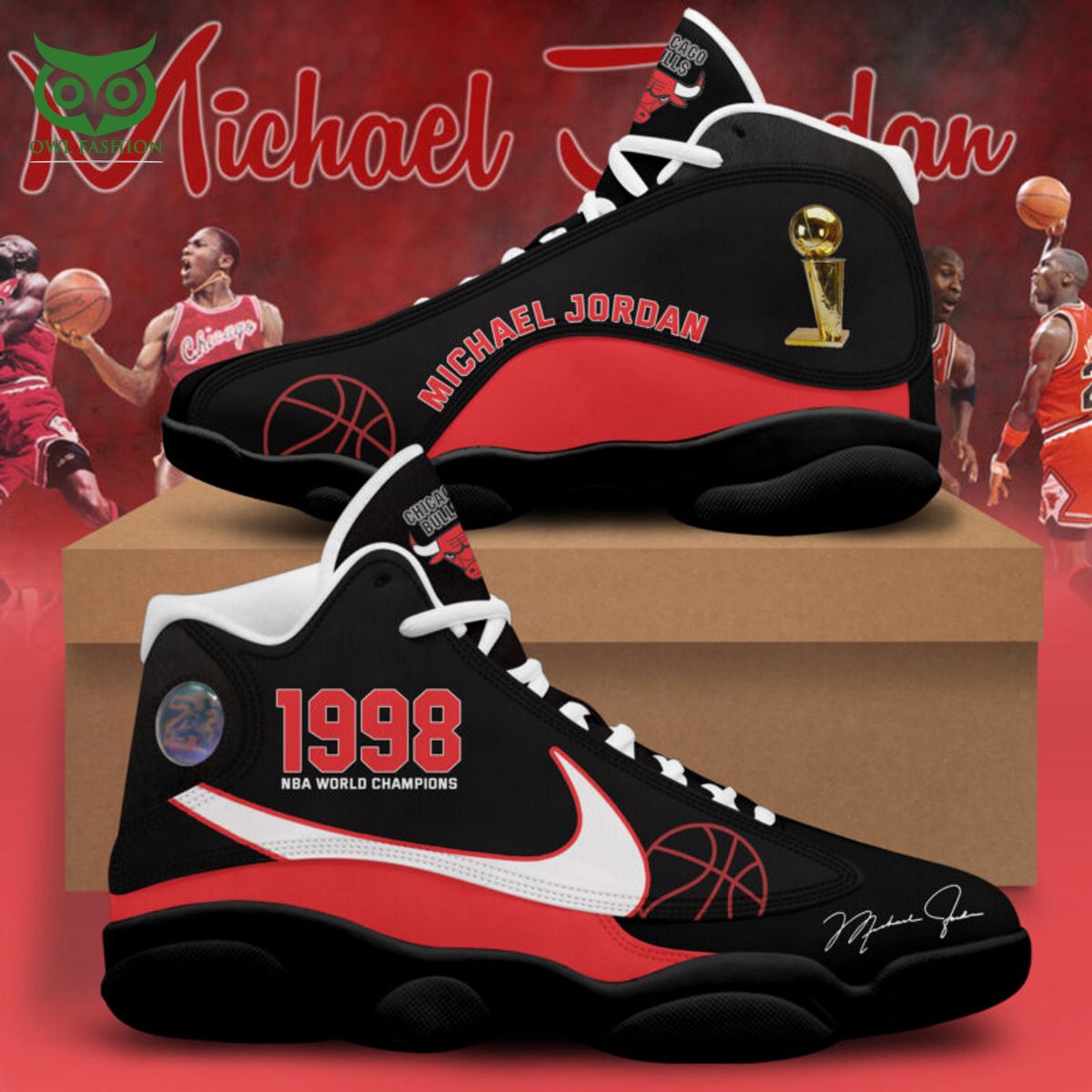 Michael Jordan JD13 Sneakers Shoes for Men & Women | Stylish Streetwear Shoes - Image 4
