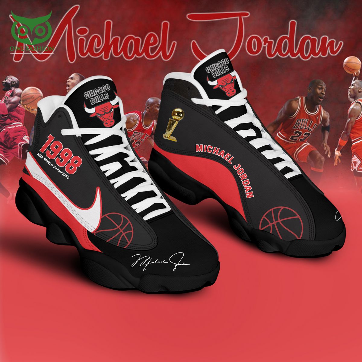 Michael Jordan JD13 Sneakers Shoes for Men & Women | Stylish Streetwear Shoes - Image 3