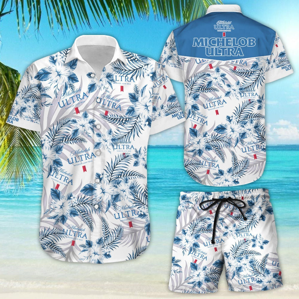Michelob Ultra Hawaiian Shirt