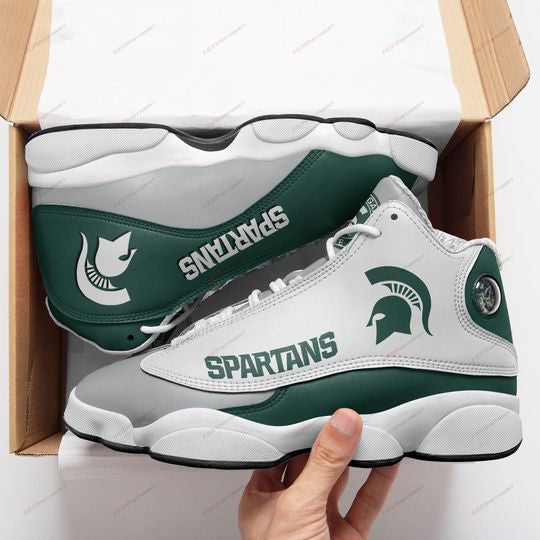 Michigan State Spartans JD13 Sneakers Shoes for Men & Women | Custom Fan Gift