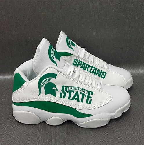 Michigan State Spartans JD13 Sneakers Shoes for Men & Women | Custom Fan Gift