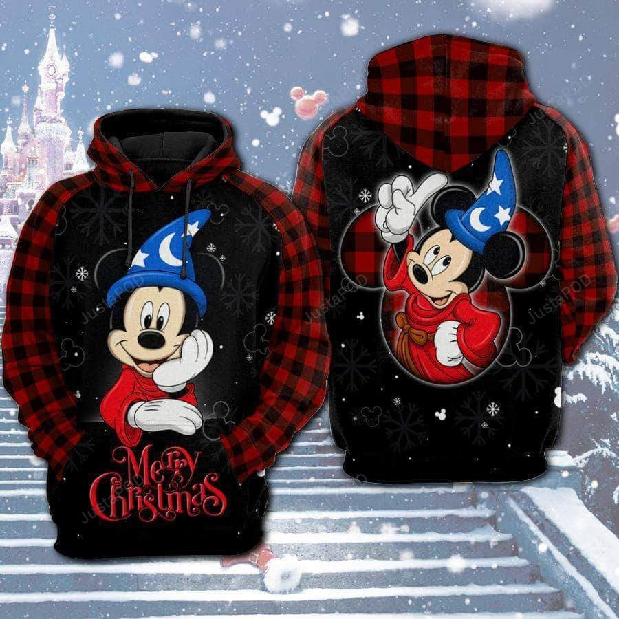 Mickey Mouse Merry Christmas Ugly Christmas Sweater, Perfect Holiday Gift