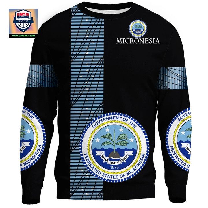 Micronesia-United Sweater Knitted Long-Sleeved Sweater A27