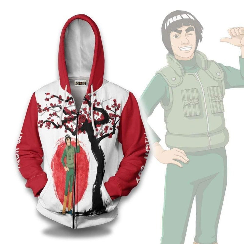 Might Guy 3D All Over Print Hoodie & Zip Hoodie