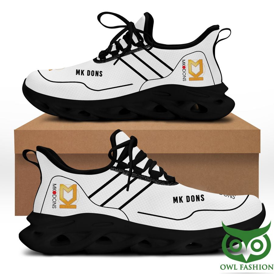 Milton Keynes Dons FC Max Soul Shoes Sneakers for Men And Women – Soccer Fan Shoes, Team Sneakers