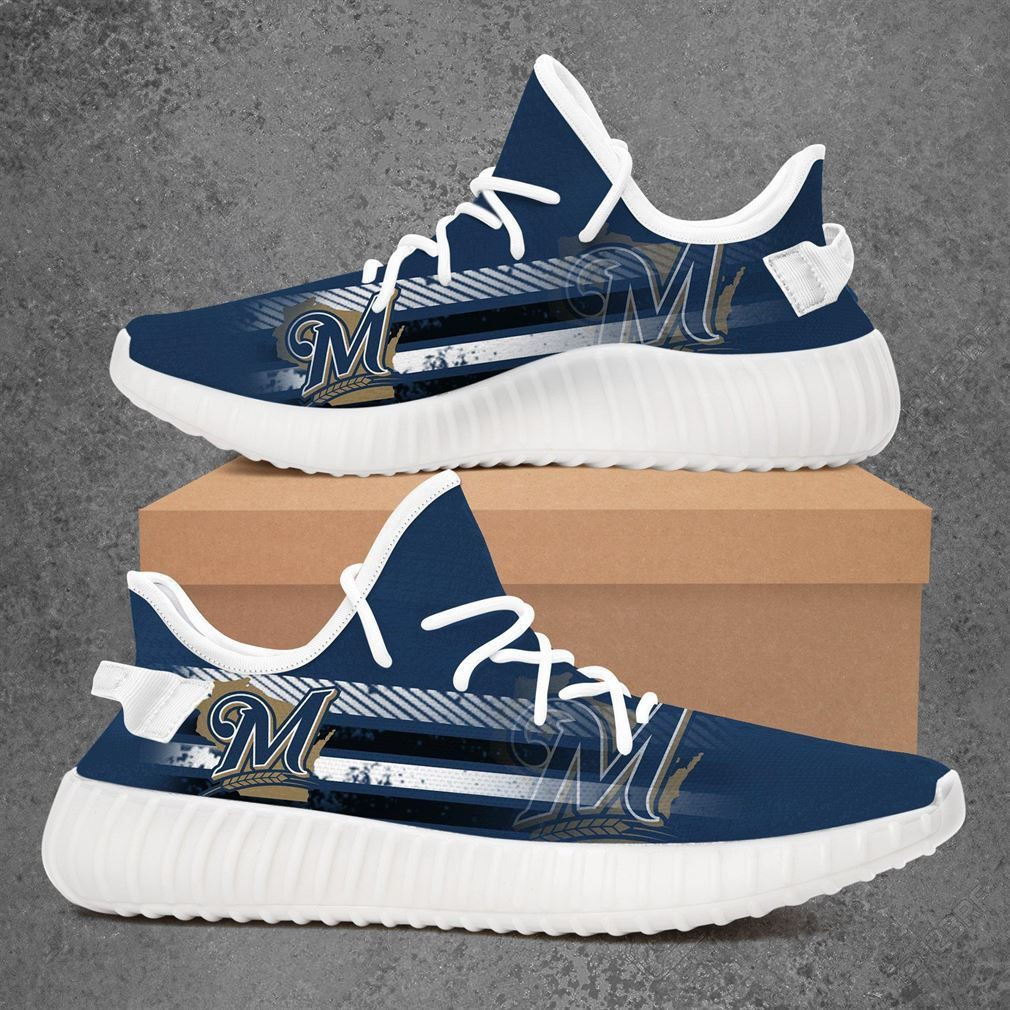 Milwaukee Brewers Mlb Baseball Sport Shoes Sneakers