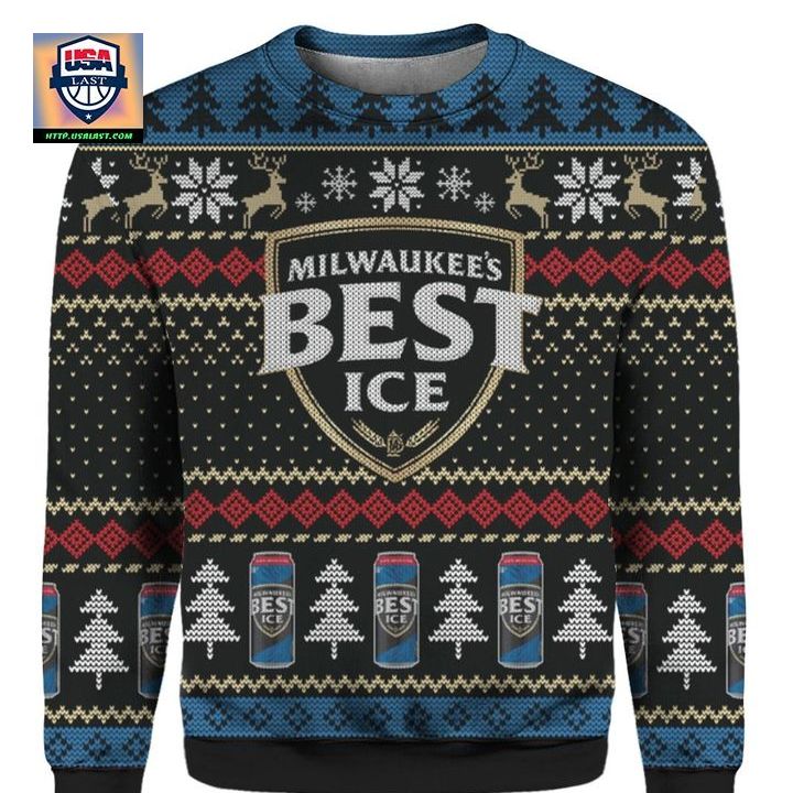 Milwaukee s Best Ice Ugly Christmas Sweater