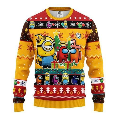 Minion Among Us Ugly Christmas Sweater,