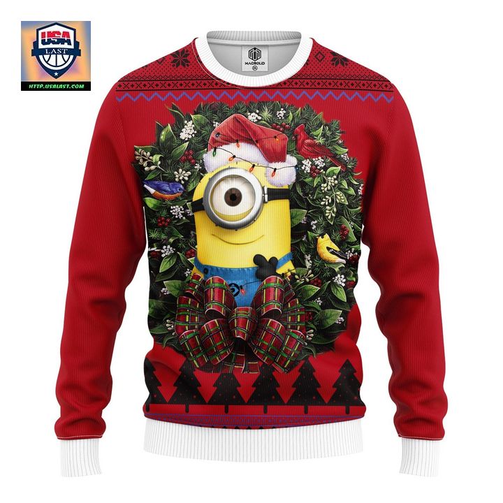 Minion Despicable Me Noel Mc Ugly Christmas Sweater Thanksgiving Gift