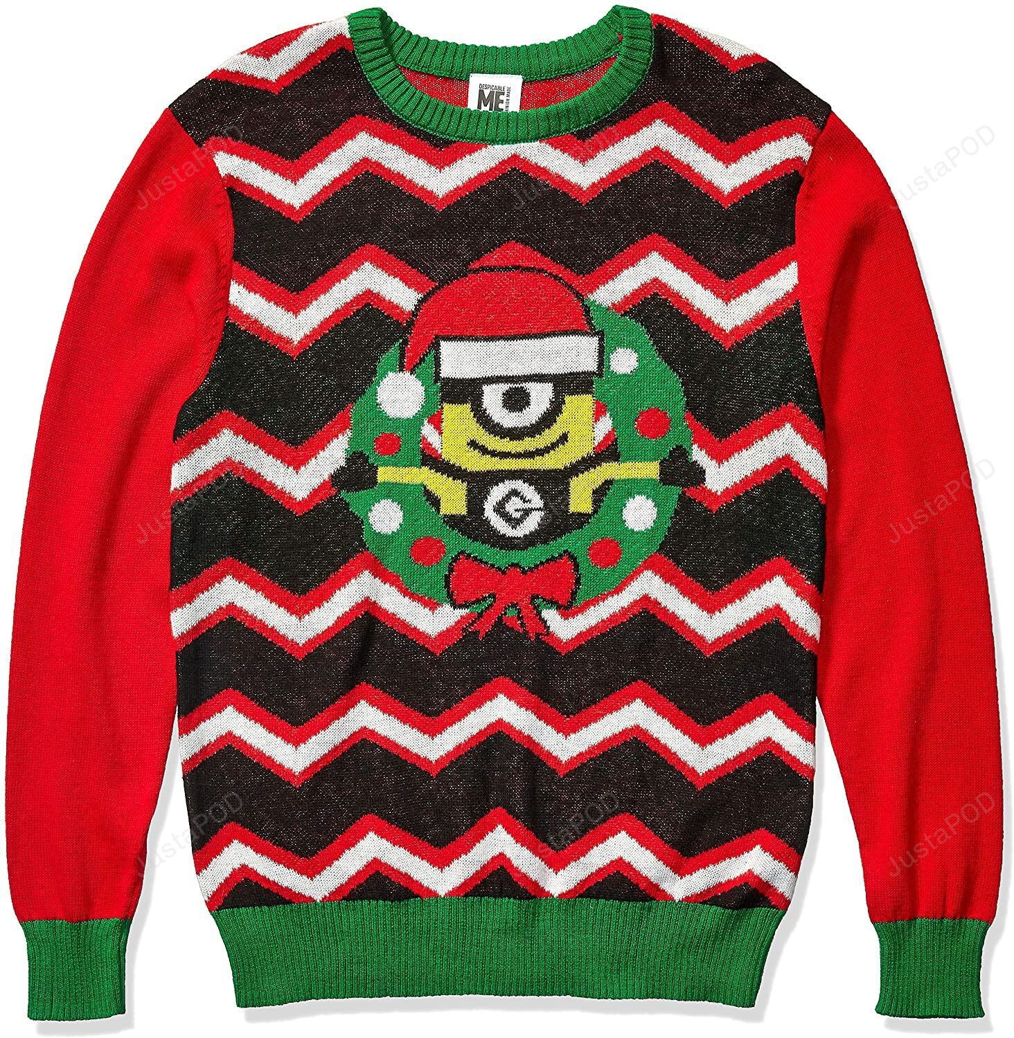 Minion Ugly Christmas Sweater, Perfect Holiday Gift