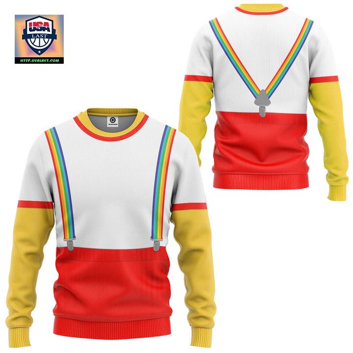 Minions Stuart Rainbow Costume Disney Ugly Christmas Sweater