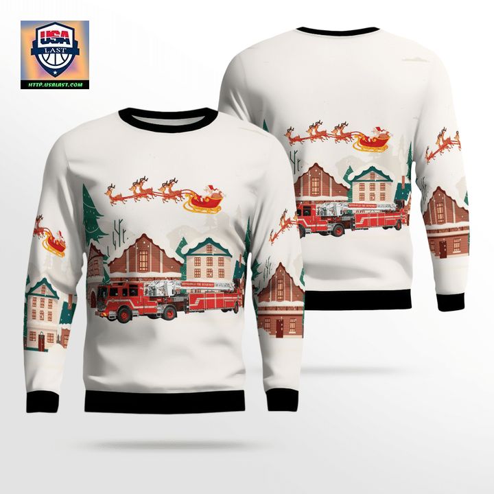Minneapolis Fire Department AOP Sweater