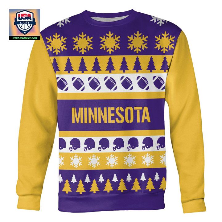 Minnesota Football Ugly Christmas Sweater