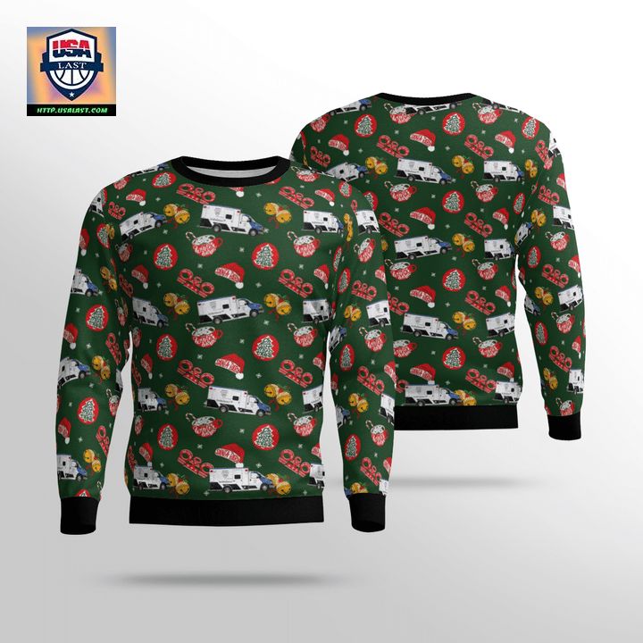 Minnesota Mayo Clinic Ambulance Service AOP Sweater