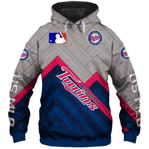 Minnesota Twins 3D All Over Print Hoodie & Zip Hoodie