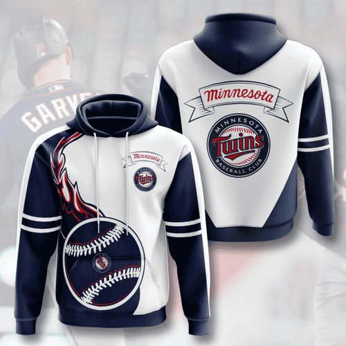 MINNESOTA TWINS 3D All Over Print Hoodie & Zip Hoodie