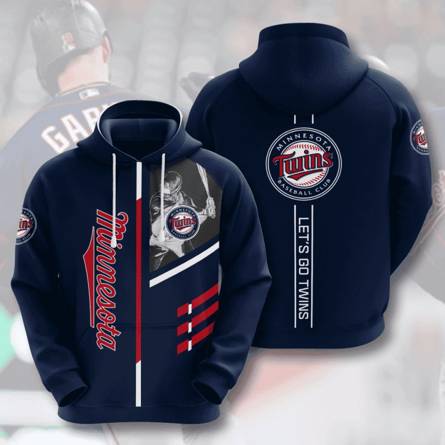 Minnesota Twins 3D All Over Print Hoodie & Zip Hoodie