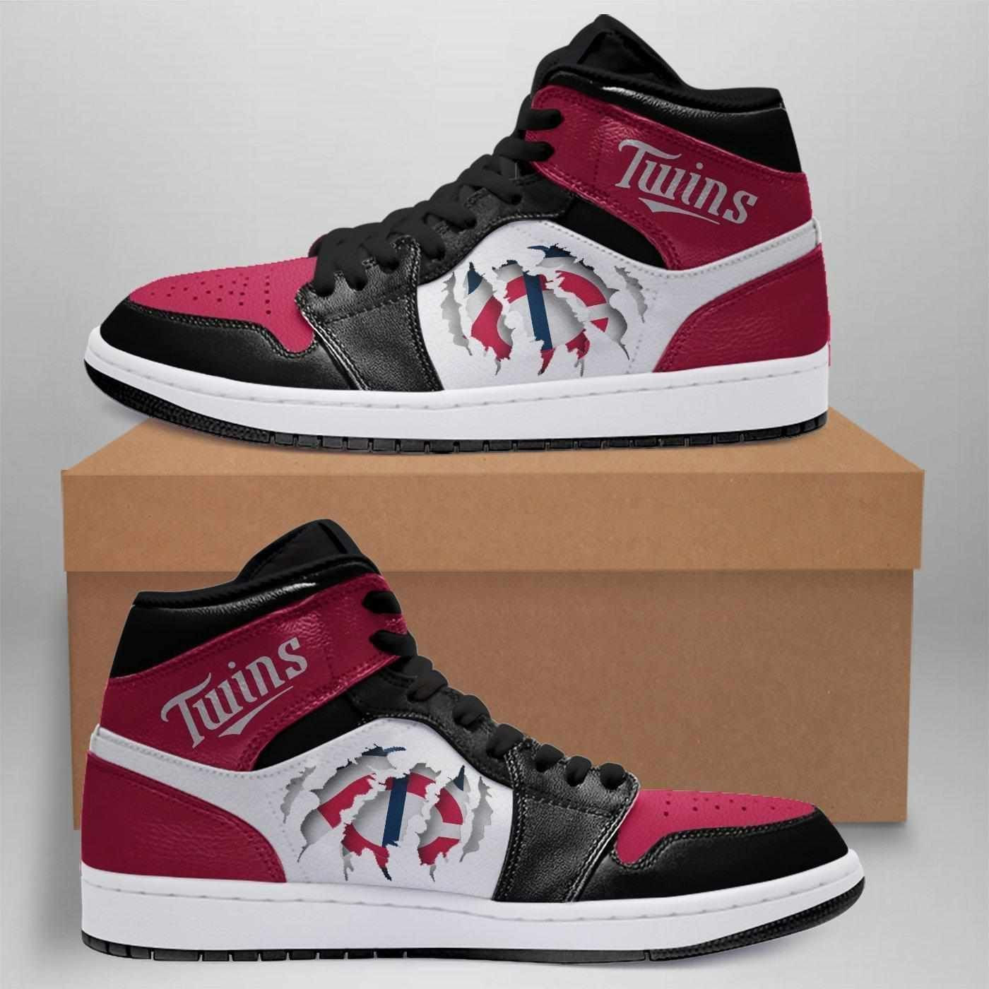 Minnesota Twins Mlb Outdoor Shoes Sport Air Jd Sneakers