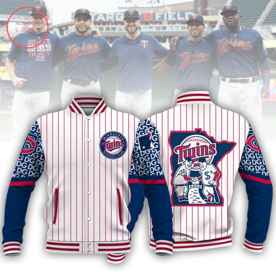 Minnesota Twins Varsity Baseball Jacket for Men & Women | MLB Team Fan Gift