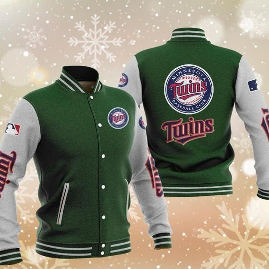 Minnesota Twins Varsity Baseball Jacket for Men & Women | MLB Team Fan Gift