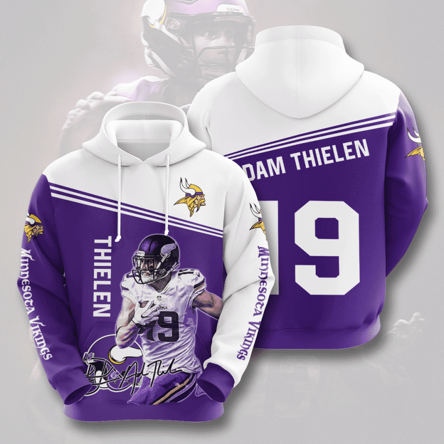 Minnesota Vikings 3D All Over Print Hoodie & Zip Hoodie