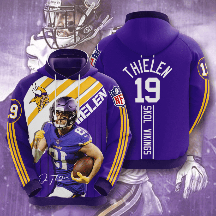 Minnesota Vikings 3D All Over Print Hoodie & Zip Hoodie