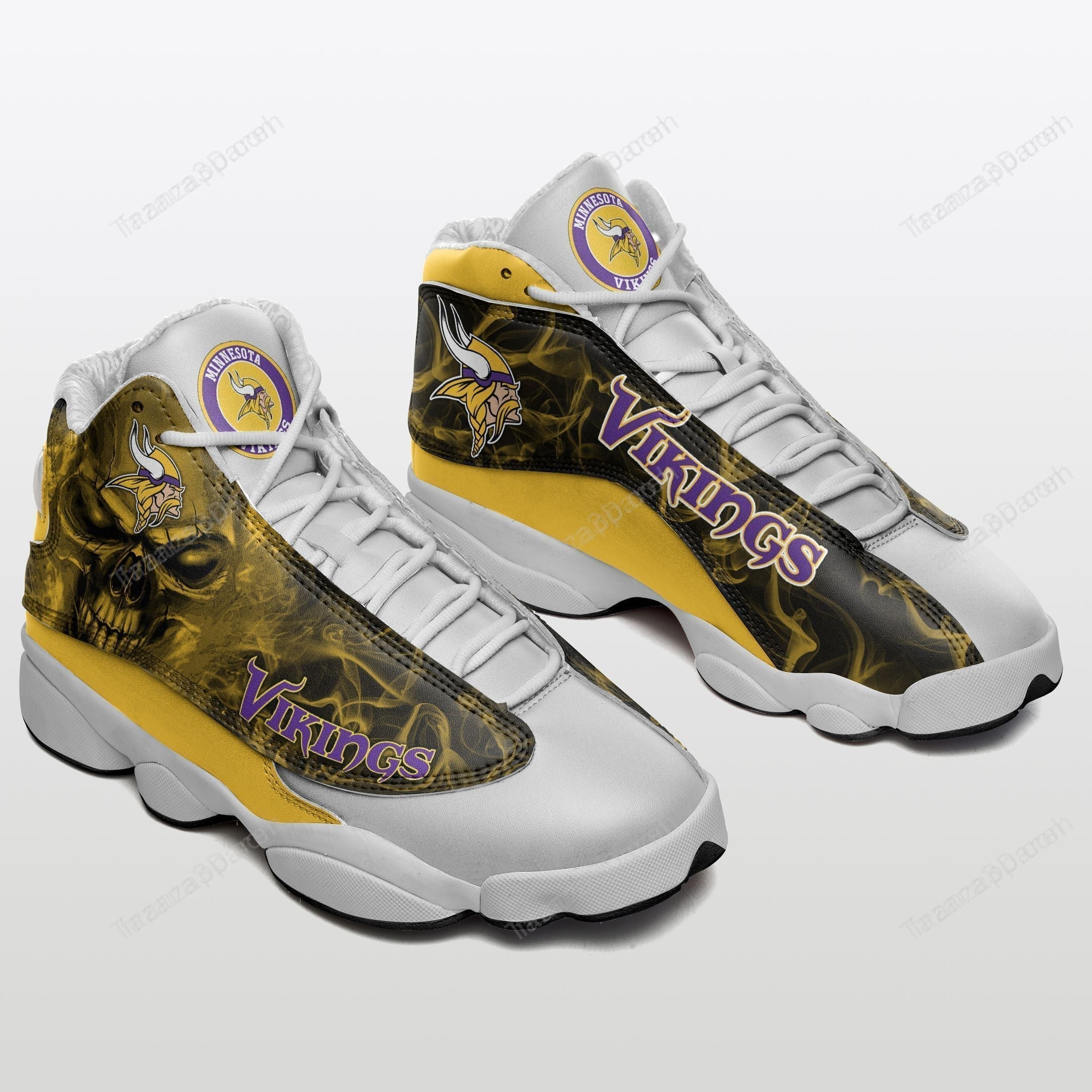 Minnesota Vikings JD13 Sneakers Shoes for Men & Women | Custom Fan Gift