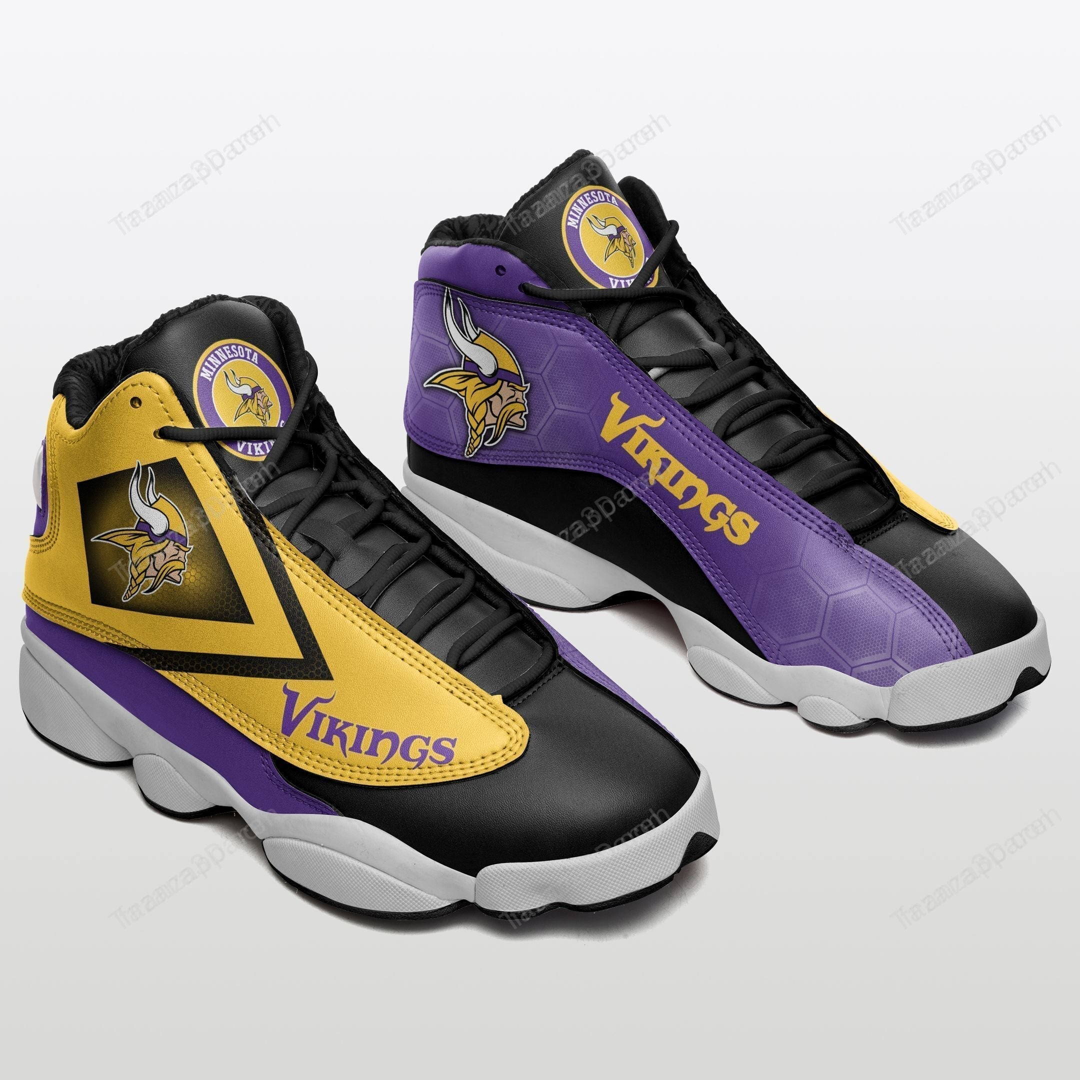 Minnesota Vikings JD13 Sneakers Shoes for Men & Women | Custom Fan Gift