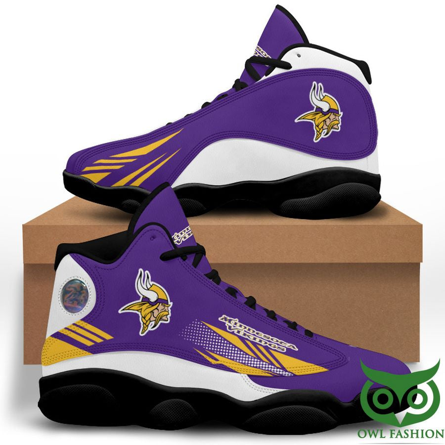 Minnesota Vikings JD13 Sneakers Shoes for Men & Women | Custom Fan Gift