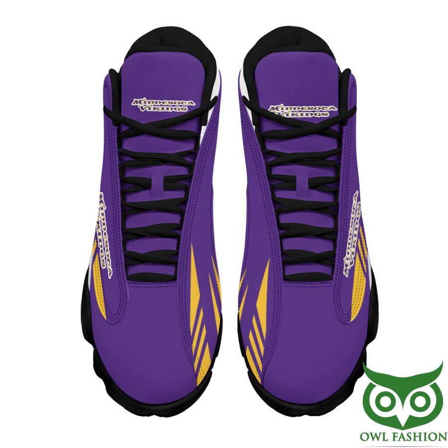 Minnesota Vikings JD13 Sneakers Shoes for Men & Women | Custom Fan Gift - Image 3