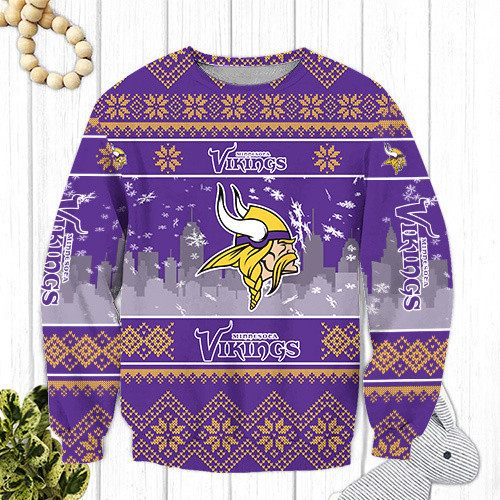 Minnesota Vikings Ugly Christmas Sweater,