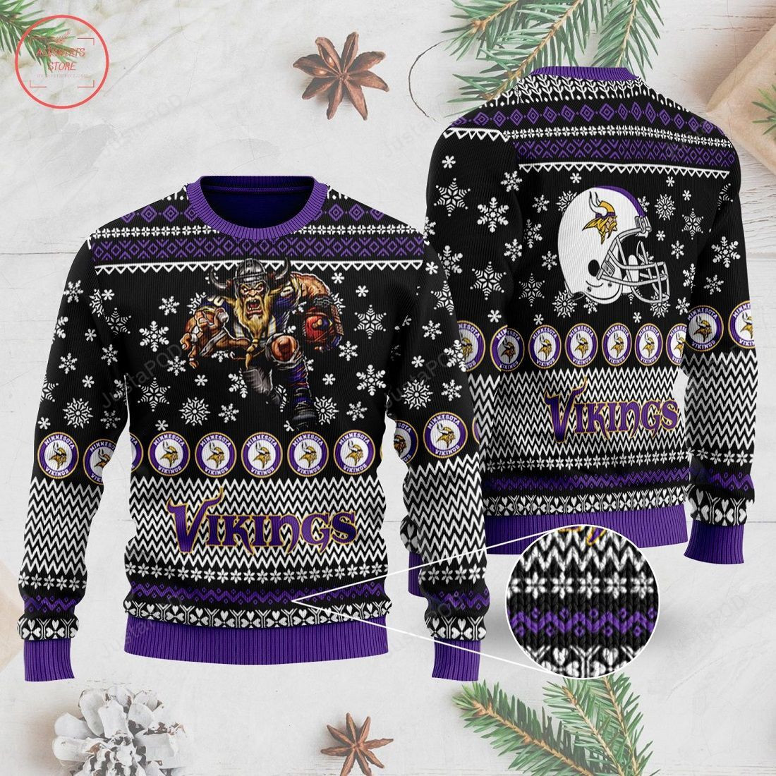 Minnesota Vikings Ugly Christmas Sweater