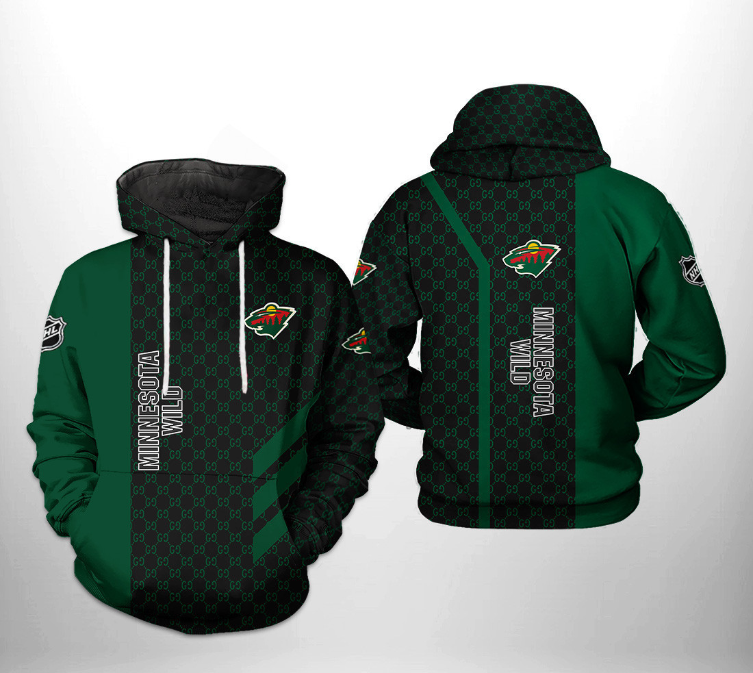 Minnesota Wild NHL 3D All Over Print Hoodie & Zip Hoodie