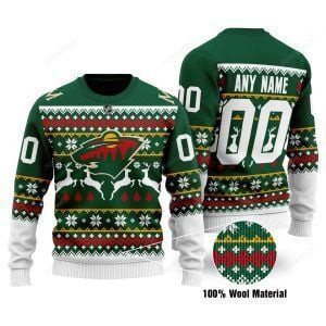 Minnesota Wild Ugly Christmas Sweater Perfect Holiday Gift