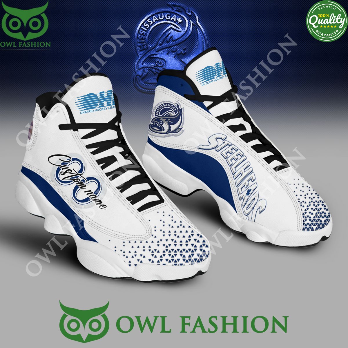 Mississauga Steelheads JD13 Sneakers Shoes for Men & Women | Stylish Streetwear Shoes